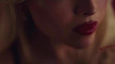 She's teasing with those lips