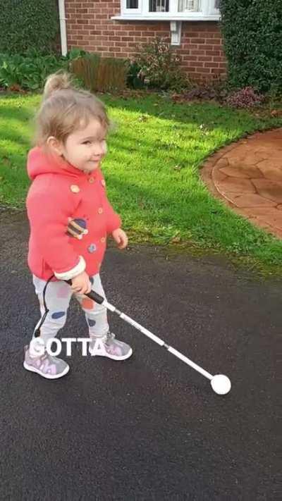 This Girl Walking to Nanny’s