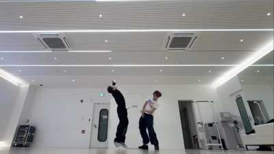 251025 Han Harry-June Instagram Update (with Yang Heuichan): 'LIT' Dance Cover (orig. TAEYONG, MARK)