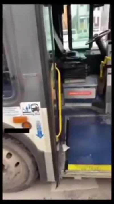 beating the bus driver up for asking them to pay the fare