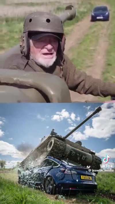 WW2 Veteran Express his hate for Elon Musk in the most unique way.