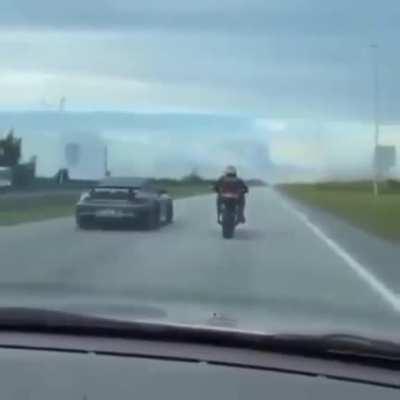 Those first couple of steps where he thinks he can run 80MPH