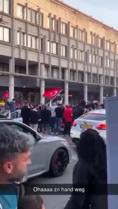 Thinking that the red flare is a torch and decide to pick it up. You can guess what happens next.