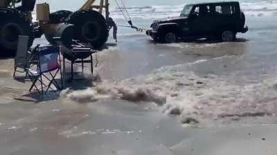 WCGW - if I park right here on the beach (The video edition). Port Aransas, Texas, USA