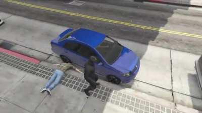 When I see Lester on Fleeca