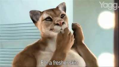 gay cougar cologne commercial 