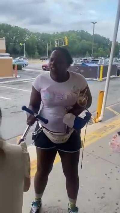 To steal a scooter (Holy shit balls!)