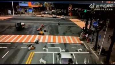 Watch out coming through.