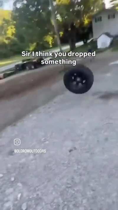 My tire people need me , again