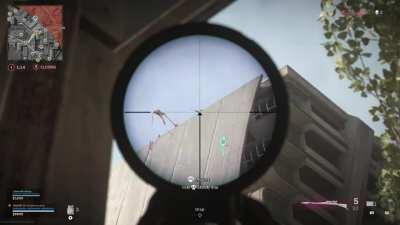 I don't do a lot of sniping, so I was proud of this one