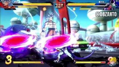(From DBZanto Z on YT) New clip of UI Goku released, he seems to be invulnerable to ki blasts somehow. If he’s invulnerable to projectiles whenever he walks forward, RIP Broly and Base Vegeta’s neutral.