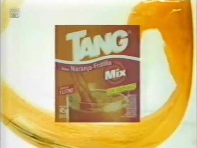 Publicidad del jugo Tang de 1996. Con el mayordomo Jaime