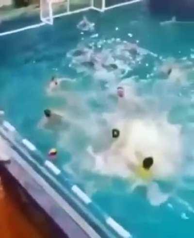 Russian water polo has very strange rules.