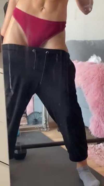 Maybe I have to clean my mirror from the sperm