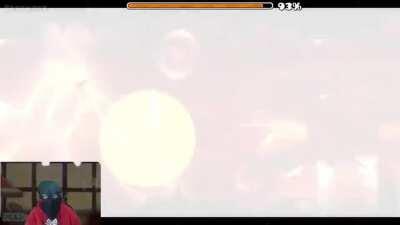 El Dilan si jugara Geometry Dash