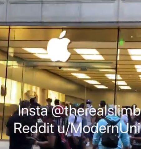 My ride through downtown Philly during looting.