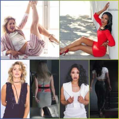 Superhero Wife Material: Emily Bett Rickards vs Candice Patton
