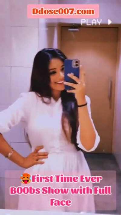 🥵Famous Insta Influencer Most Demanded Exclusive Video Boobs Show with Full Face For First Time Ever 💦!! Don't Miss🥵🔥