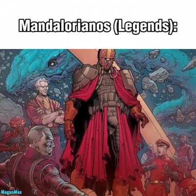 Mandalorianos>>>>>>Jedi y Sith