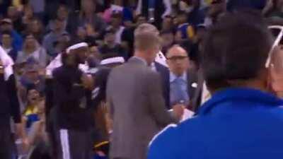 Fan gets a $5,000 assist because the golden ball counted double.