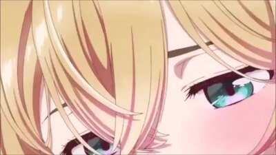 Kanojo Okarishimasu opening but it's a mashup with Never Gonna Give You Up ft. Rick Astley as Kazuya