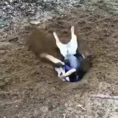 Digging is hard