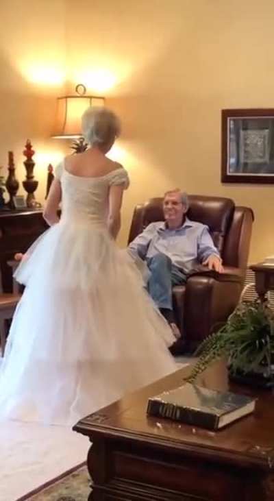 Grandma looks so beautiful ❤️