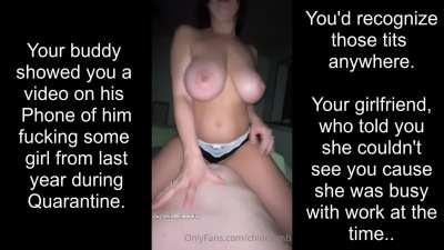 your buddy met a girl during quarantine last year