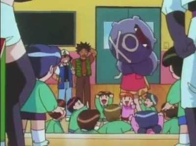 James reliving kindergarten