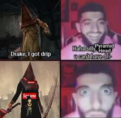 Saw Pyramid Head drip and had to make this.