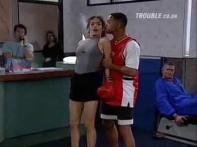 Fresh Prince Of Bel-Air Funny Will Smith Scene in the gym. ( Говорят по английски )