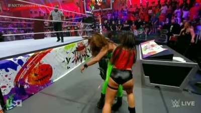 Tonight at Halloween Havoc, Part 2: Mandy Rose vs Raquel Gonzales for the NXT Women's Championship!