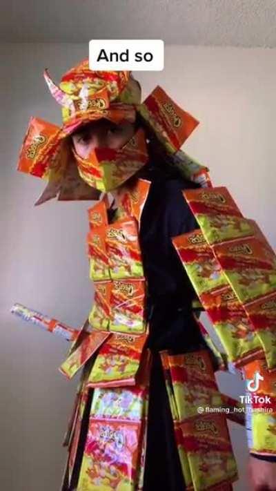 Oh no he just used his flaming hot spin