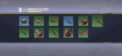 Opening all login rewards at once