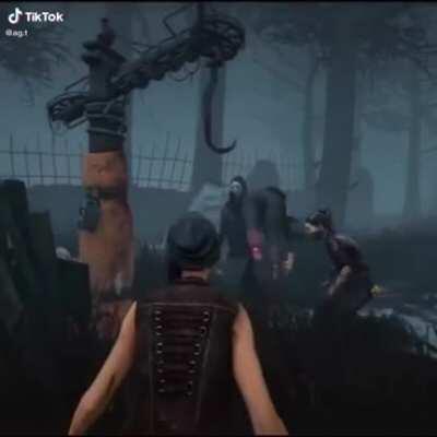 Caption From Video: mans really looked at me like I disrespected his whole family bloodline