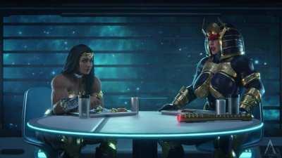 Futa Wonder Woman & Big Barda (Amazonium) [DC]