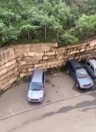 Alright, who built this retaining wall?