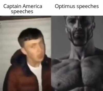 He really made us feel we could fight the decepticons 