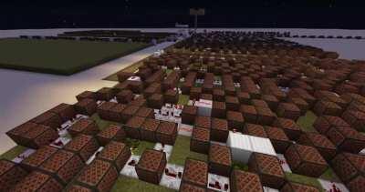 I made the Boss 1 theme using noteblocks