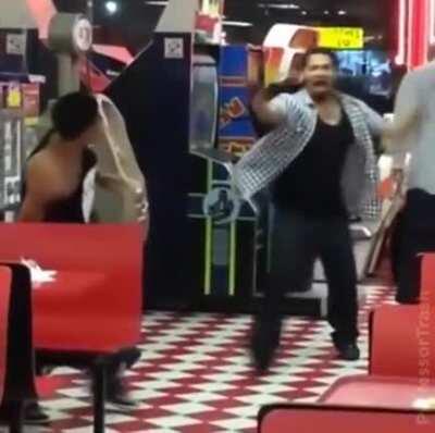 Slapped the soul outta of him