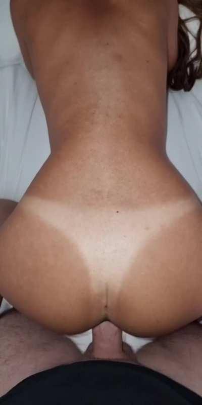 He's been training my ass [creampie]