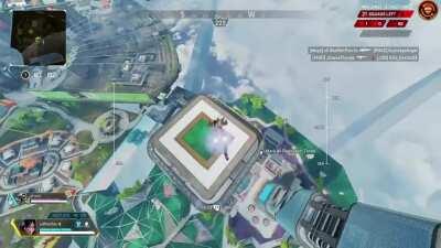 This Horizon and I both realized we could land on the skyscraper roof in Oasis because of the new LTM and I think I caught her off guard a bit