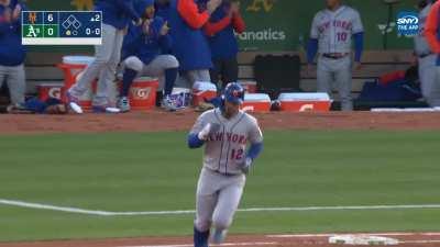[Highlight] Francisco Lindor crushes a grand slam to dead center to make it 6-0 Mets
