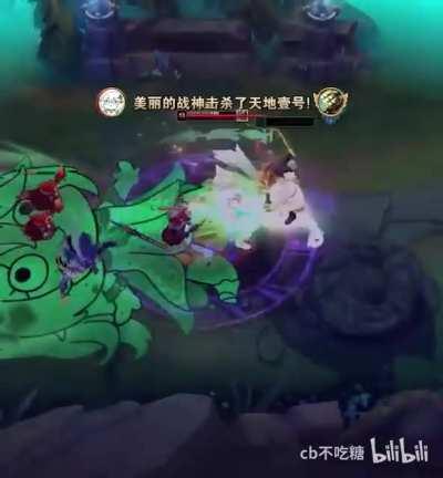 Nahida Escaped Sumeru to Gank Top Lane