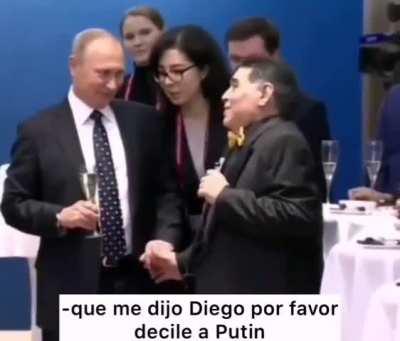 Virgin Conor McGregor tuvo problemas por abrazar a Putin VS. Chad Maradona