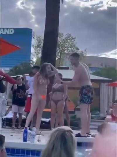 Splish splash some were taking a bath? In Las Vegas.