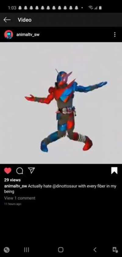 Kamen Rider Build default dancing by @animaltv_sw