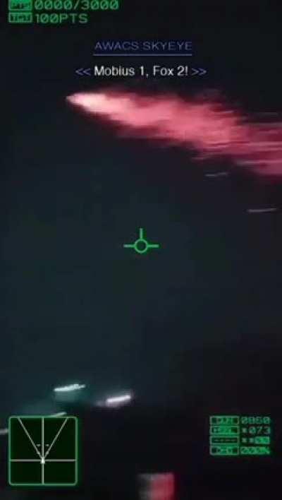 Fox 2! target splashed