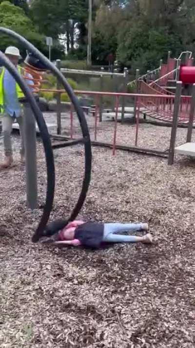The playground safety inspector