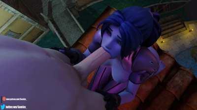 Widowmaker sucking dick (SaveAss)